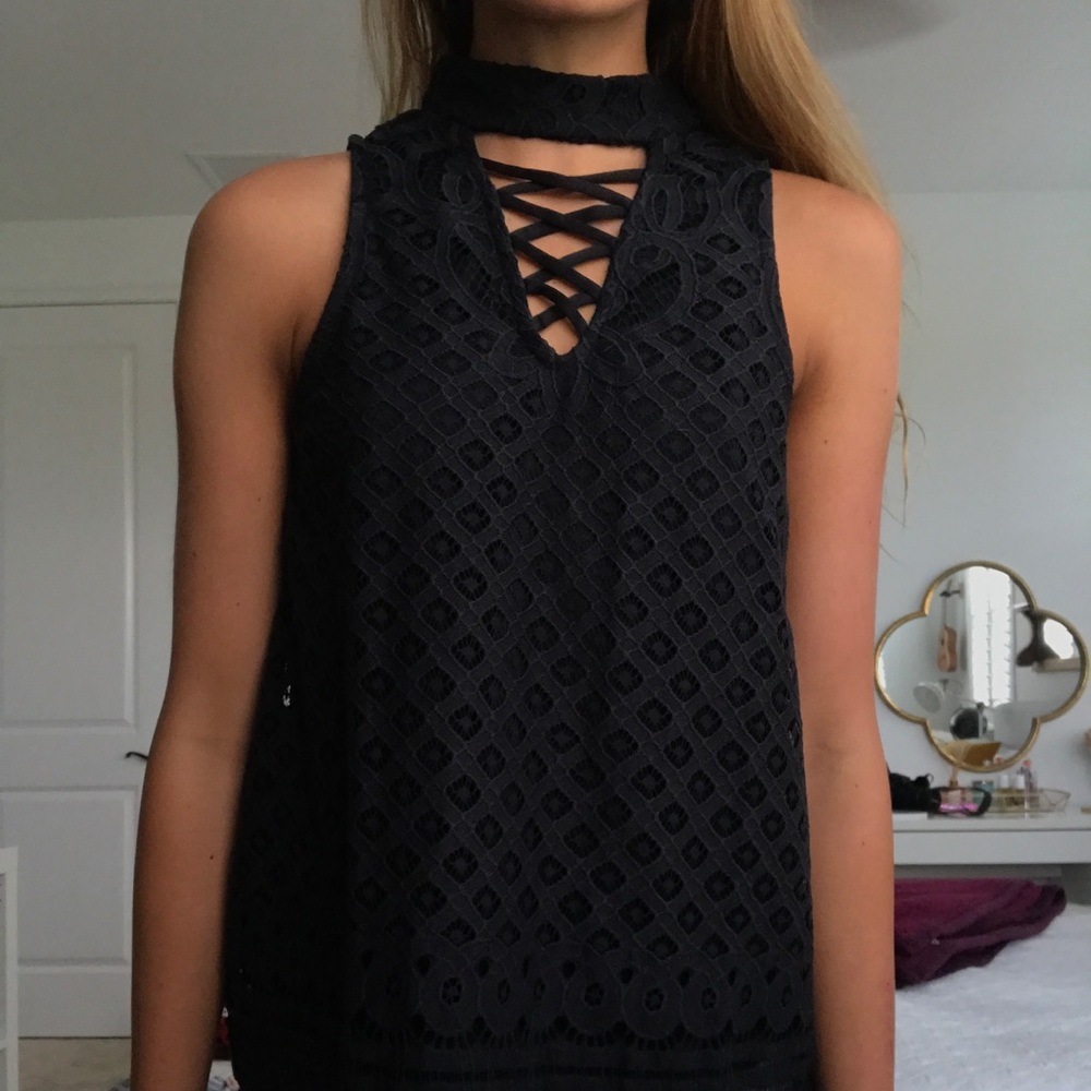 Lace tank